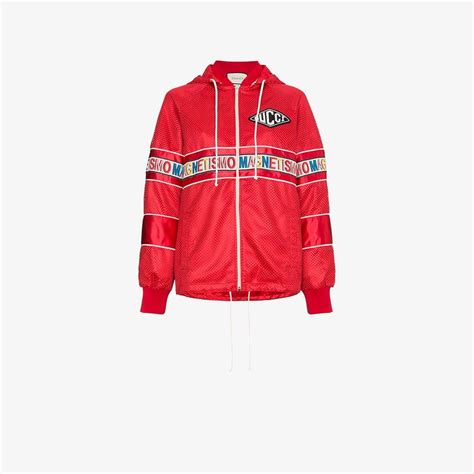 red gucci magnetismo zip up|Gucci Magnetismo .